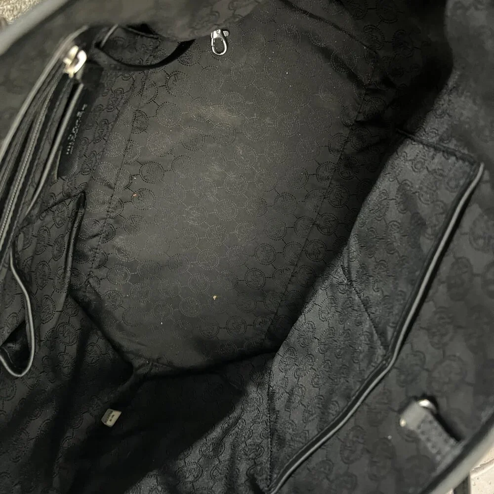 MK black rhinestone tote bag Michael Kired Studded Tote - Picture 6 of 7